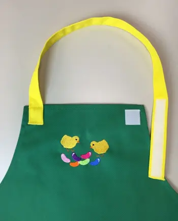 Embroidery  Neck strap detail